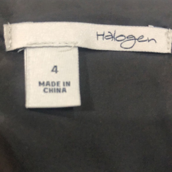 Halogen Dark Gray Midi Skirt size 4 - Picture 4 of 4